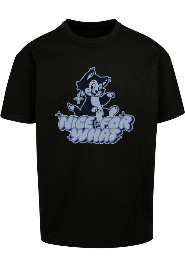 MT Upscale MT Upscale Тениска 'Nice for what'  опушено синьо / черно