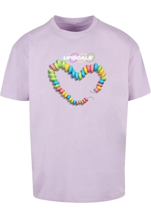 MT Upscale MT Upscale Тениска 'Sweet Treats'  небесносиньо / жълто / светлозелено / люляк