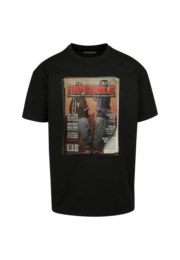 MT Upscale MT Upscale Тениска 'Upscale Magazine'  оранжево / червено / черно / бяло