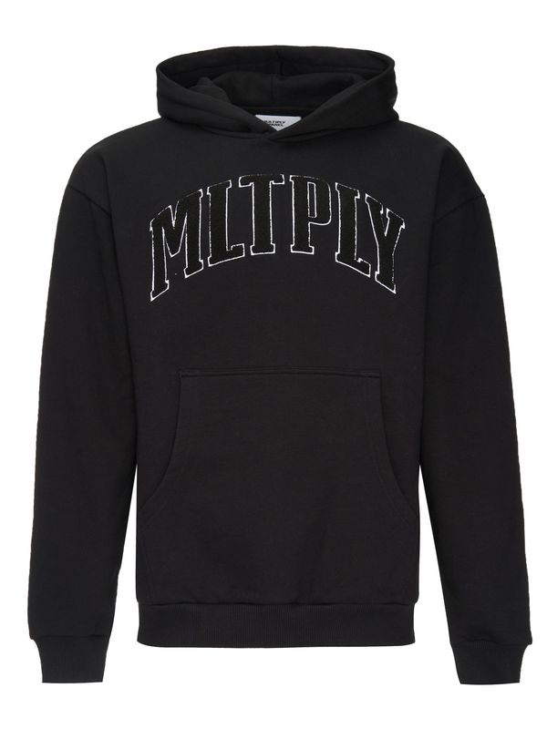 Multiply Apparel Multiply Apparel Суичър  черно / бяло