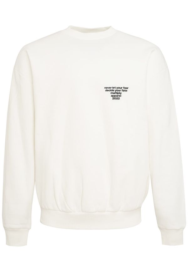 Multiply Apparel Multiply Apparel Суичър  черно / бяло