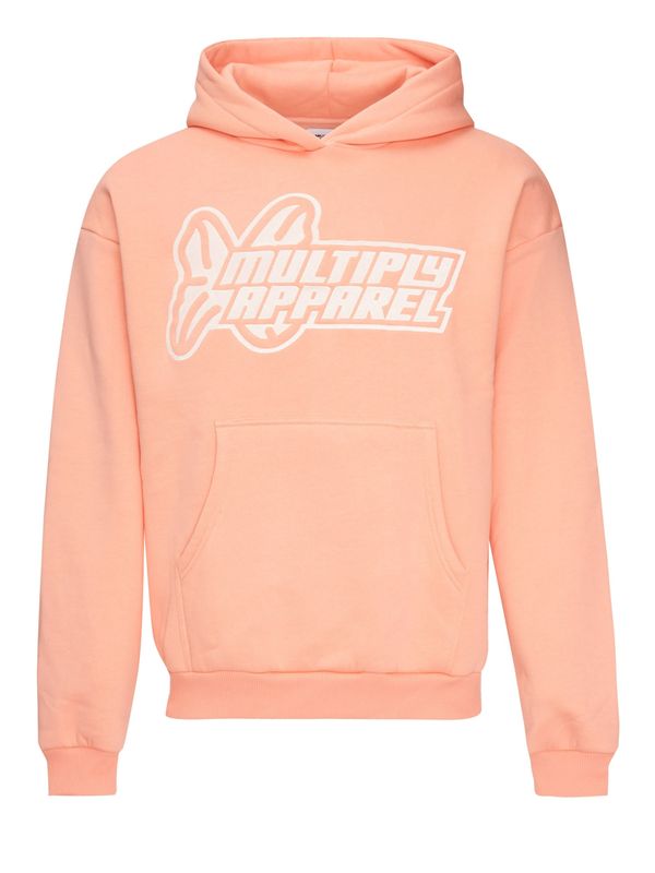 Multiply Apparel Multiply Apparel Суичър  кайсия / бяло