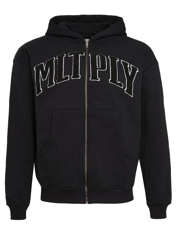 Multiply Apparel Multiply Apparel Суичъри с качулка  черно / бяло