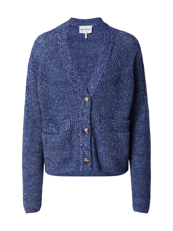 Munthe Munthe Плетена жилетка 'MABINA'  синьо