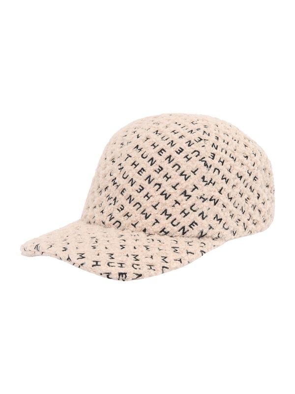 Munthe Munthe Шапка с козирка 'JANNA'  капучино / черно