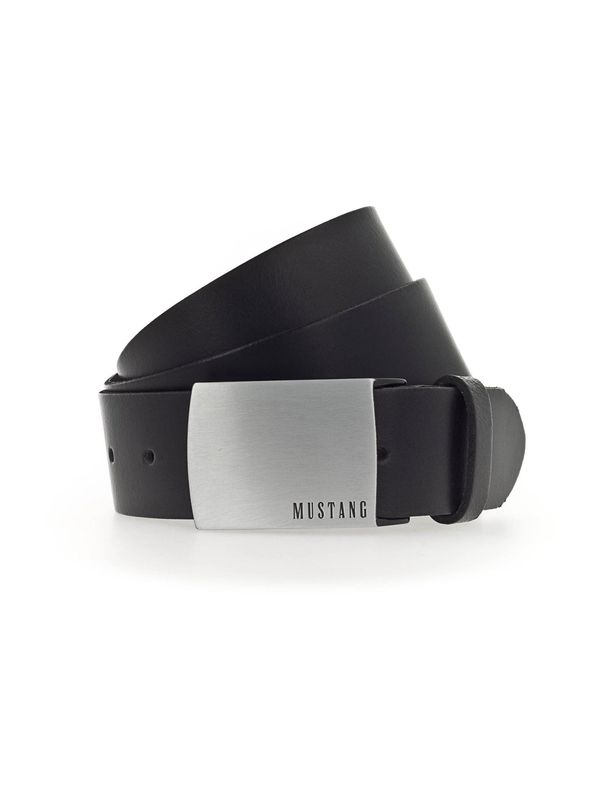 MUSTANG MUSTANG Колан  черно / сребърно