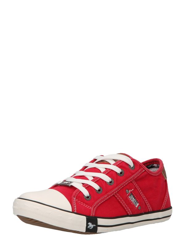 MUSTANG MUSTANG Ниски маратонки  червено