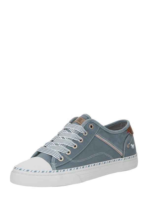 MUSTANG MUSTANG Ниски маратонки  гълъбово синьо