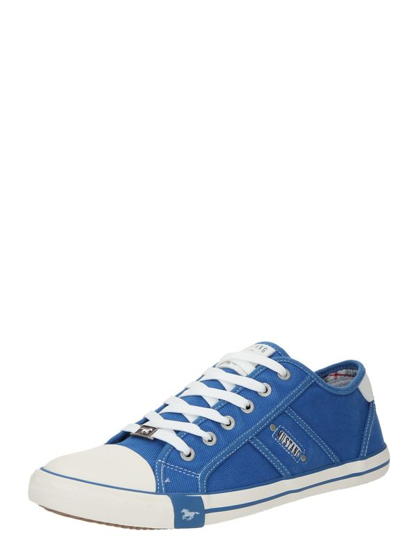 MUSTANG MUSTANG Ниски маратонки  кралско синьо / бяло