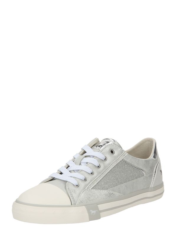 MUSTANG MUSTANG Ниски маратонки  сребърно / бяло