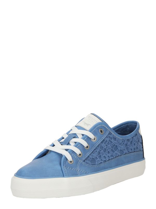 MUSTANG MUSTANG Ниски маратонки  светлосиньо