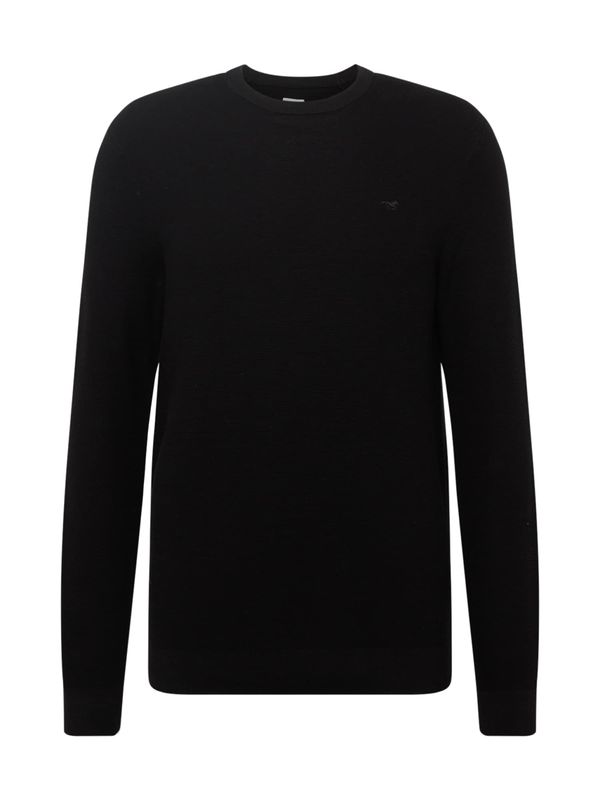 MUSTANG MUSTANG Пуловер 'Elliot'  черно