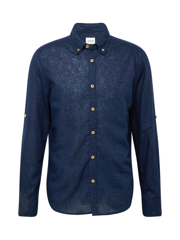 MUSTANG MUSTANG Риза 'RAWLINS'  тъмносиньо