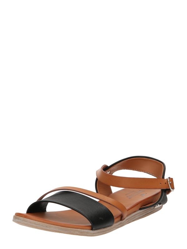 MUSTANG MUSTANG Сандали  карамел / черно