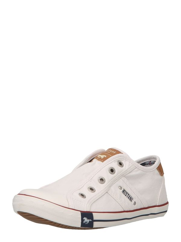 MUSTANG MUSTANG Спортни обувки Slip On  черно / бяло