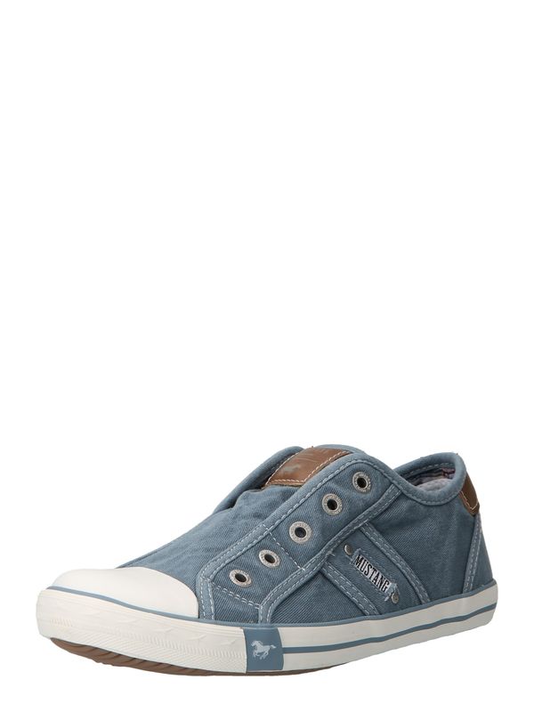 MUSTANG MUSTANG Спортни обувки Slip On  гълъбово синьо