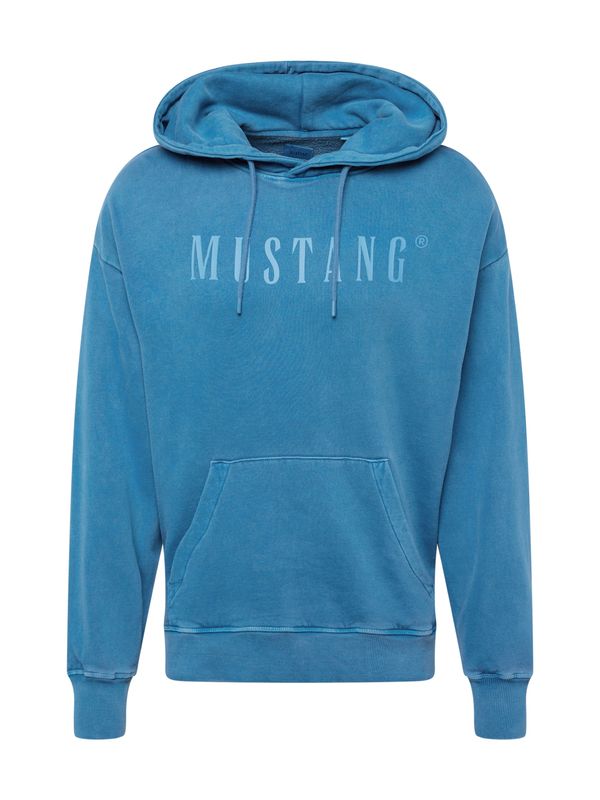 MUSTANG MUSTANG Суичър 'EDEN'  синьо / светлосиньо