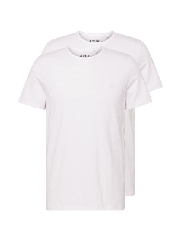 MUSTANG MUSTANG Тениска 'ALLEN'  бяло