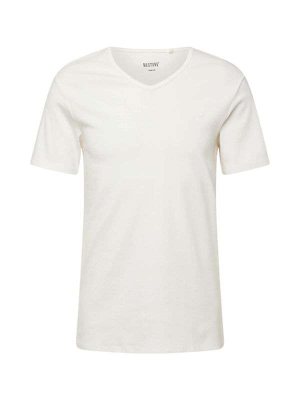 MUSTANG MUSTANG Тениска 'Amado'  кремаво