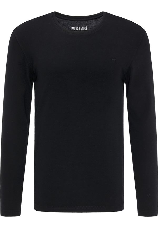 MUSTANG MUSTANG Тениска 'Anton'  черно
