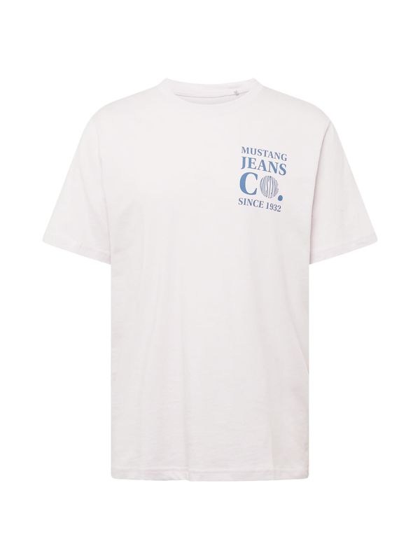 MUSTANG MUSTANG Тениска 'AUSTIN'  синьо / люляк