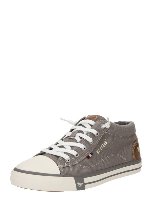 MUSTANG MUSTANG Високи маратонки 'Easy'  бяло