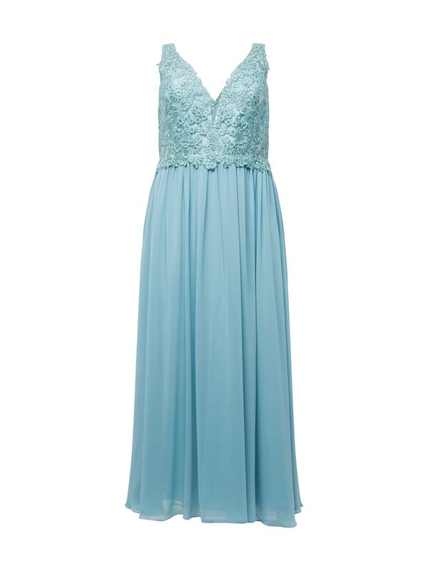 My Mascara Curves My Mascara Curves Вечерна рокля  светлосиньо