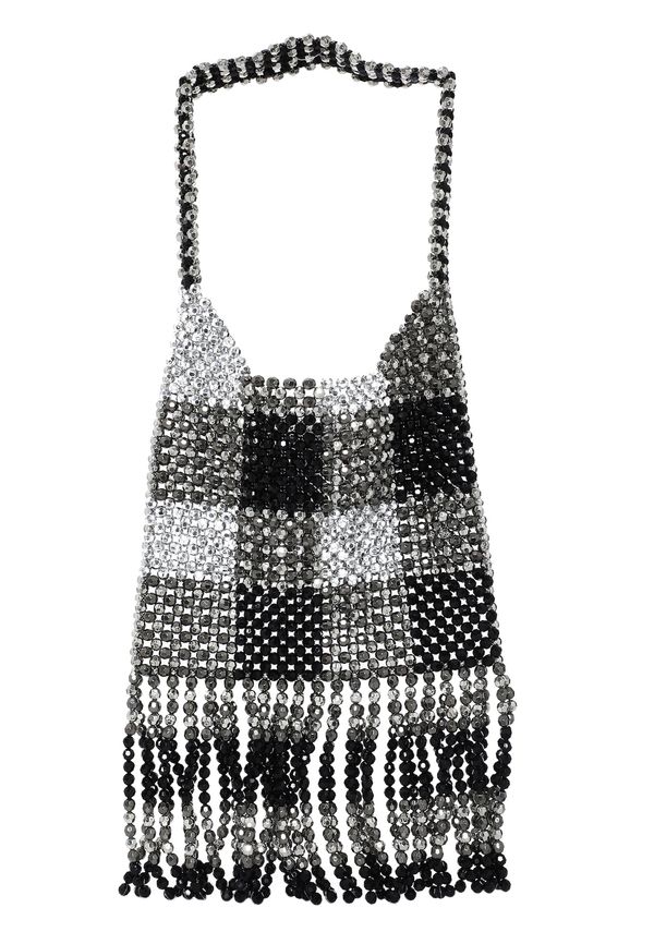 myMo at night myMo at night Дамска чанта  черно / черен меланж / сребърно