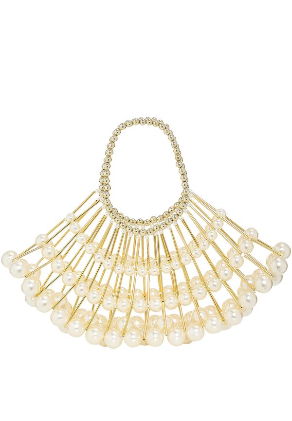 myMo at night myMo at night Дамска чанта  злато / перлено бяло