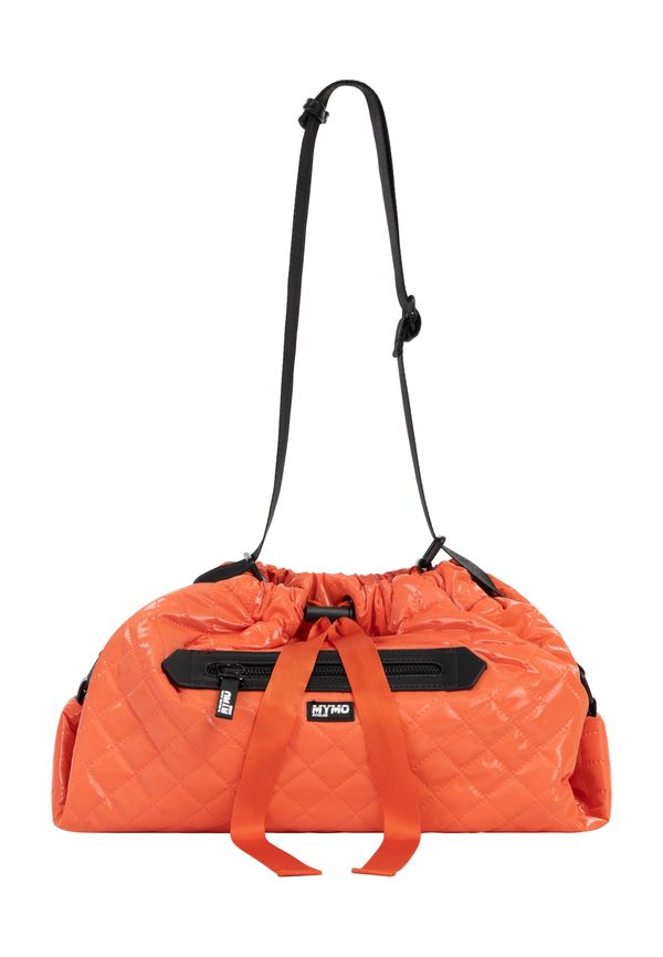 myMo ATHLSR myMo ATHLSR Спортна чанта  неоново оранжево / черно / бяло
