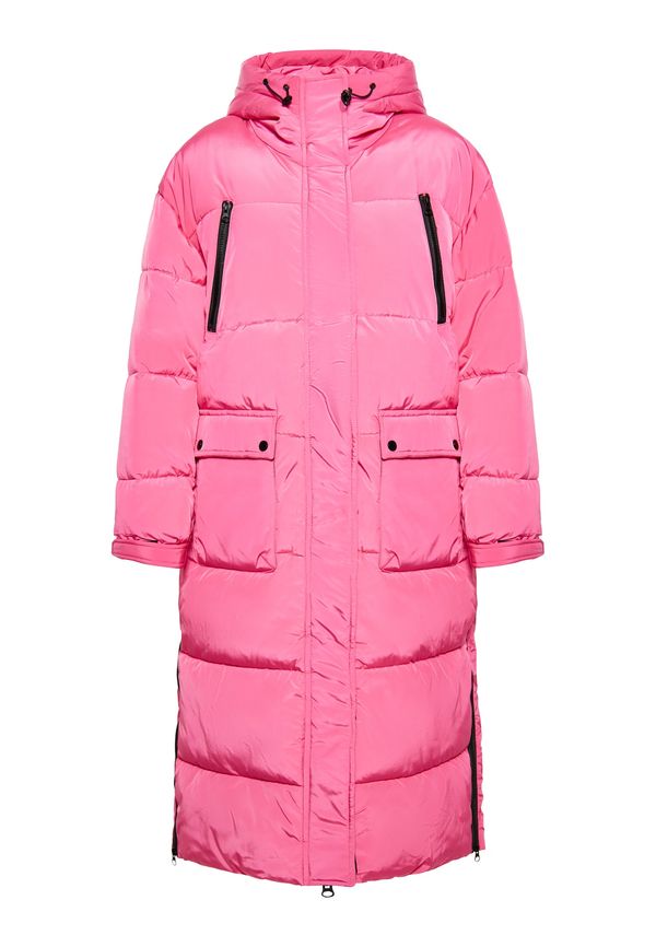 myMo ATHLSR myMo ATHLSR Зимно палто  светлорозово / черно