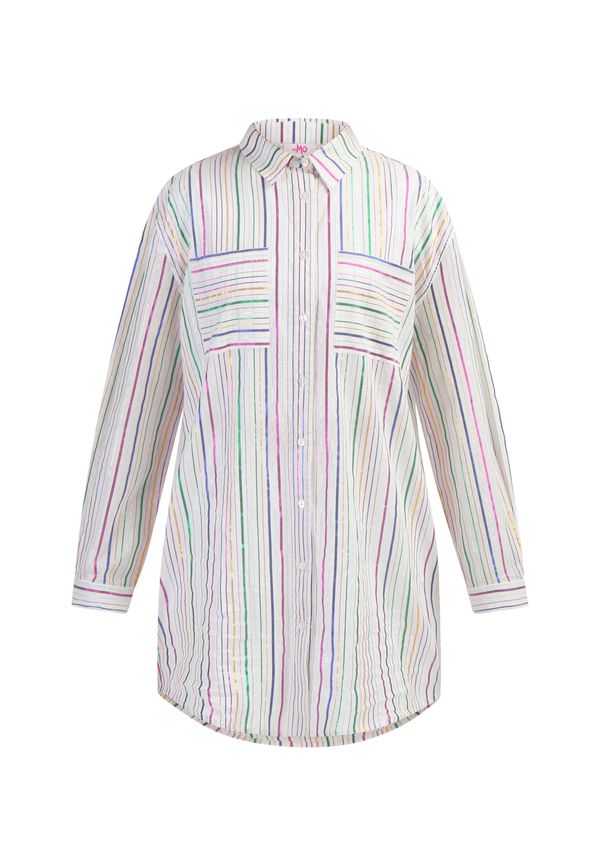 MYMO MYMO Блуза  синьо / зелено / розово / бяло