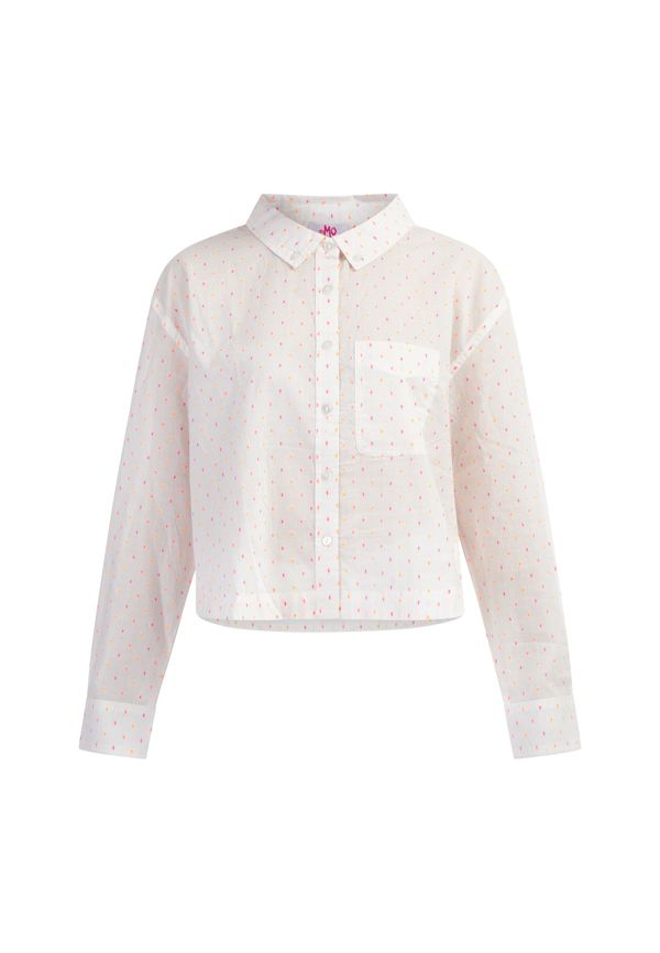 MYMO MYMO Блуза  светлооранжево / светлорозово / бяло