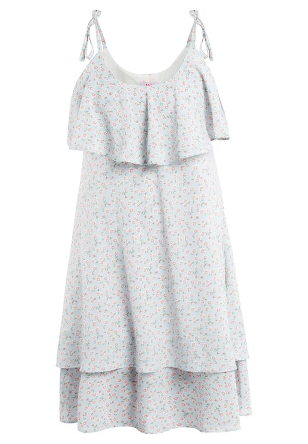 MYMO MYMO Лятна рокля  опал / зелено / тъмнорозово / бяло