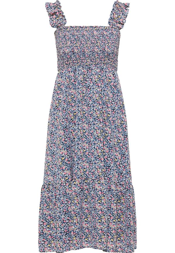 MYMO MYMO Лятна рокля  синьо / пъстро