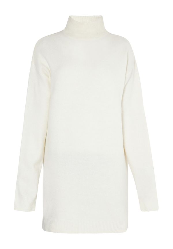 MYMO MYMO Плетена рокля  бяло