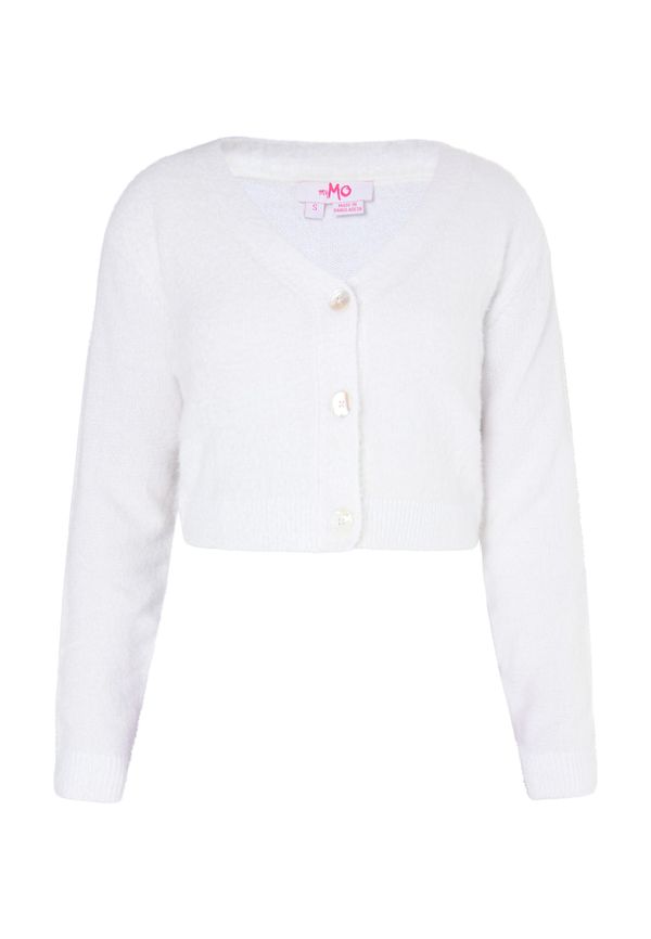 MYMO MYMO Плетена жилетка 'Biany'  бяло