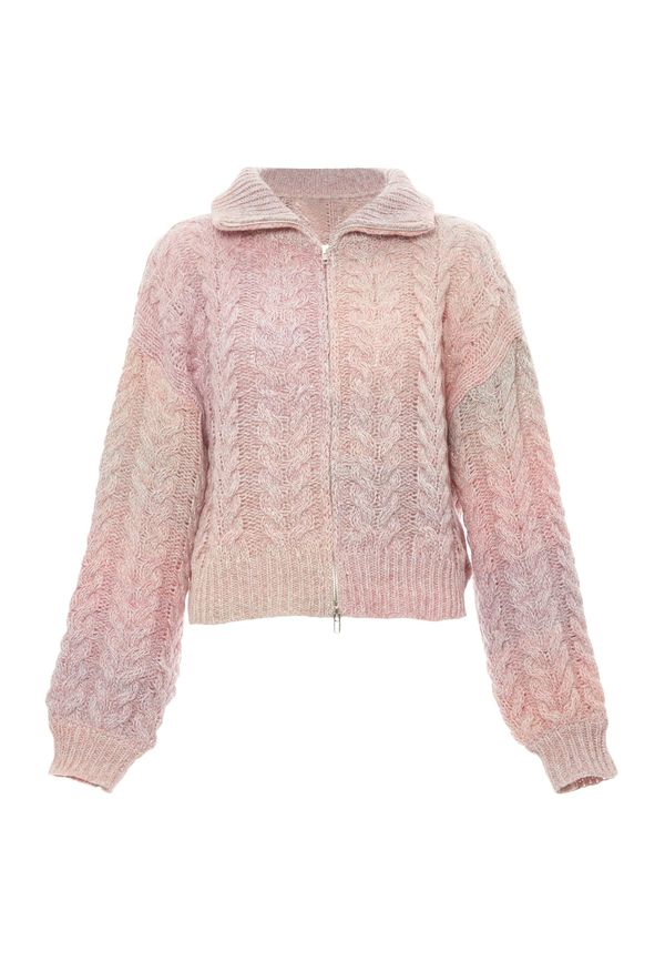 MYMO MYMO Плетена жилетка  бледорозово