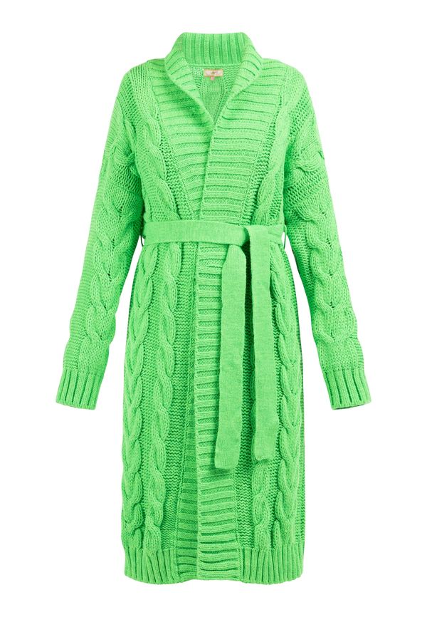 MYMO MYMO Плетена жилетка 'Blonda'  неоново зелено