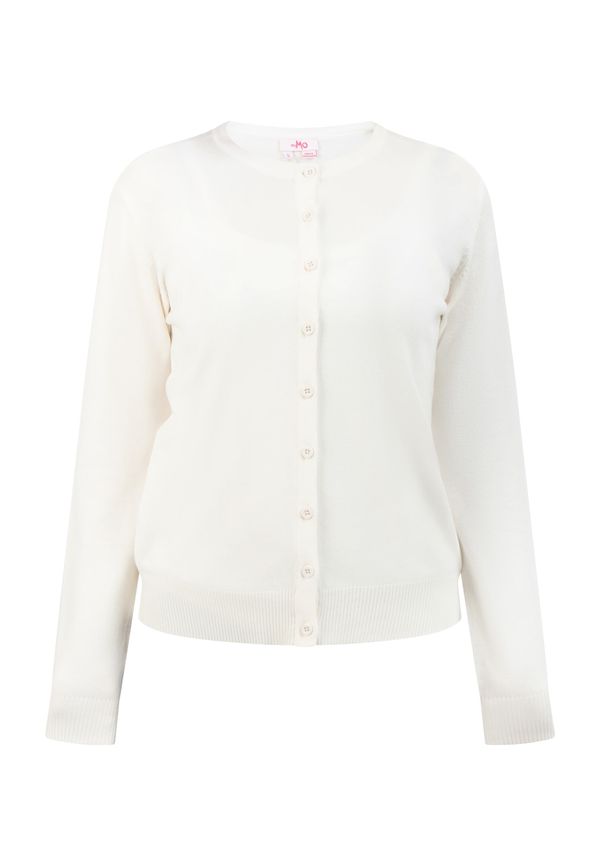 MYMO MYMO Плетена жилетка  бял памук