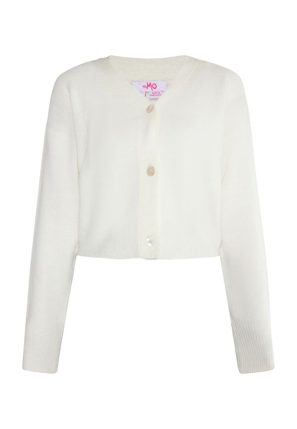 MYMO MYMO Плетена жилетка  бяло