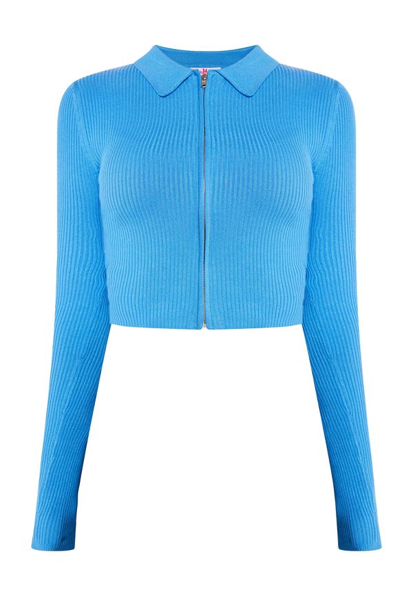 MYMO MYMO Плетена жилетка 'Keepsudry'  небесносиньо