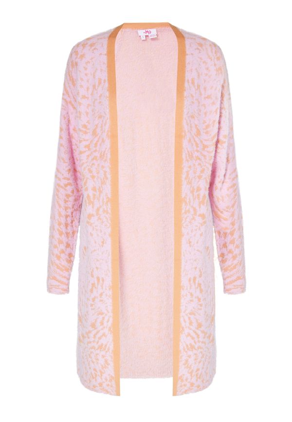 MYMO MYMO Плетена жилетка  оранжево / бледорозово