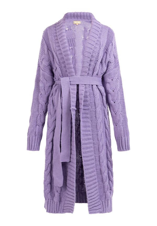 MYMO MYMO Плетена жилетка  светлолилаво