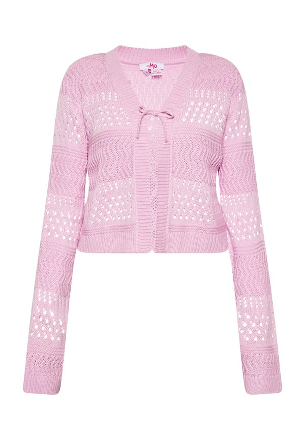 MYMO MYMO Плетена жилетка  светлорозово