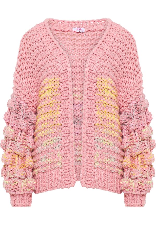 MYMO MYMO Плетена жилетка  светлосиньо / лимоненожълто / антрацитно черно / бледорозово / бяло