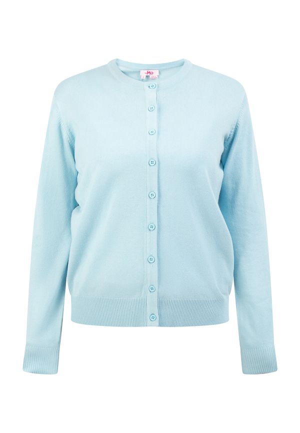 MYMO MYMO Плетена жилетка  светлосиньо
