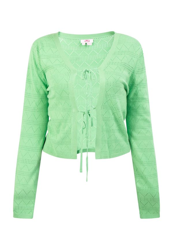 MYMO MYMO Плетена жилетка  светлозелено