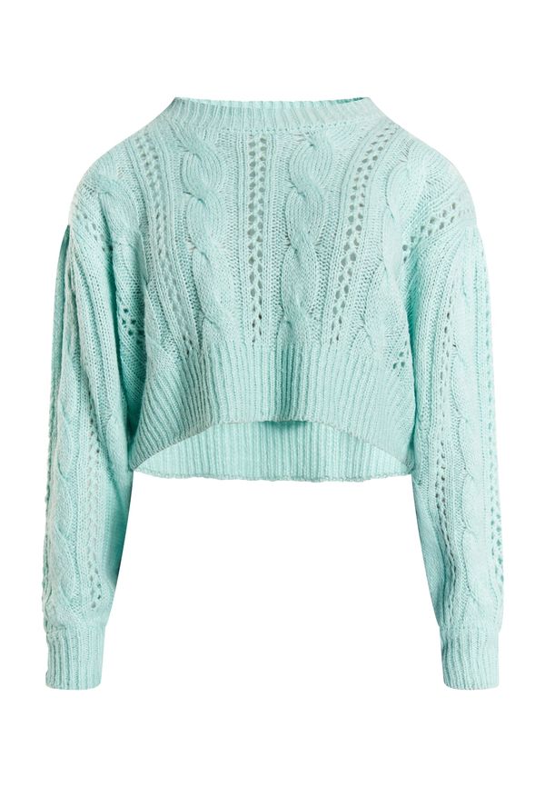 MYMO MYMO Пуловер 'Biany'  тюркоазен