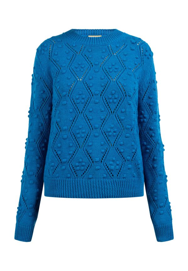 MYMO MYMO Пуловер 'Blonda'  кралско синьо